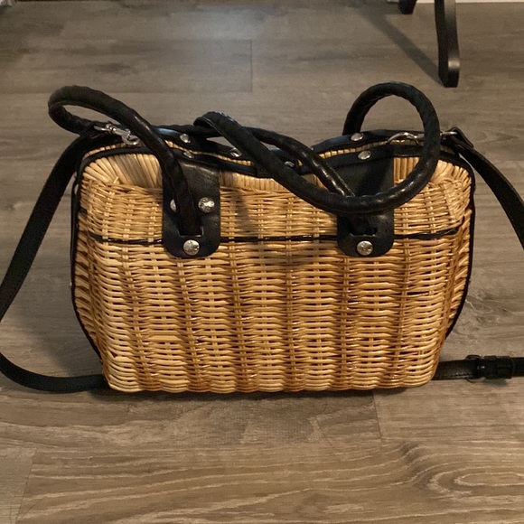 Authentic Patricia Nash Lucena Woven Crossbody/ Shoulder Purse - Picture 5 of 9